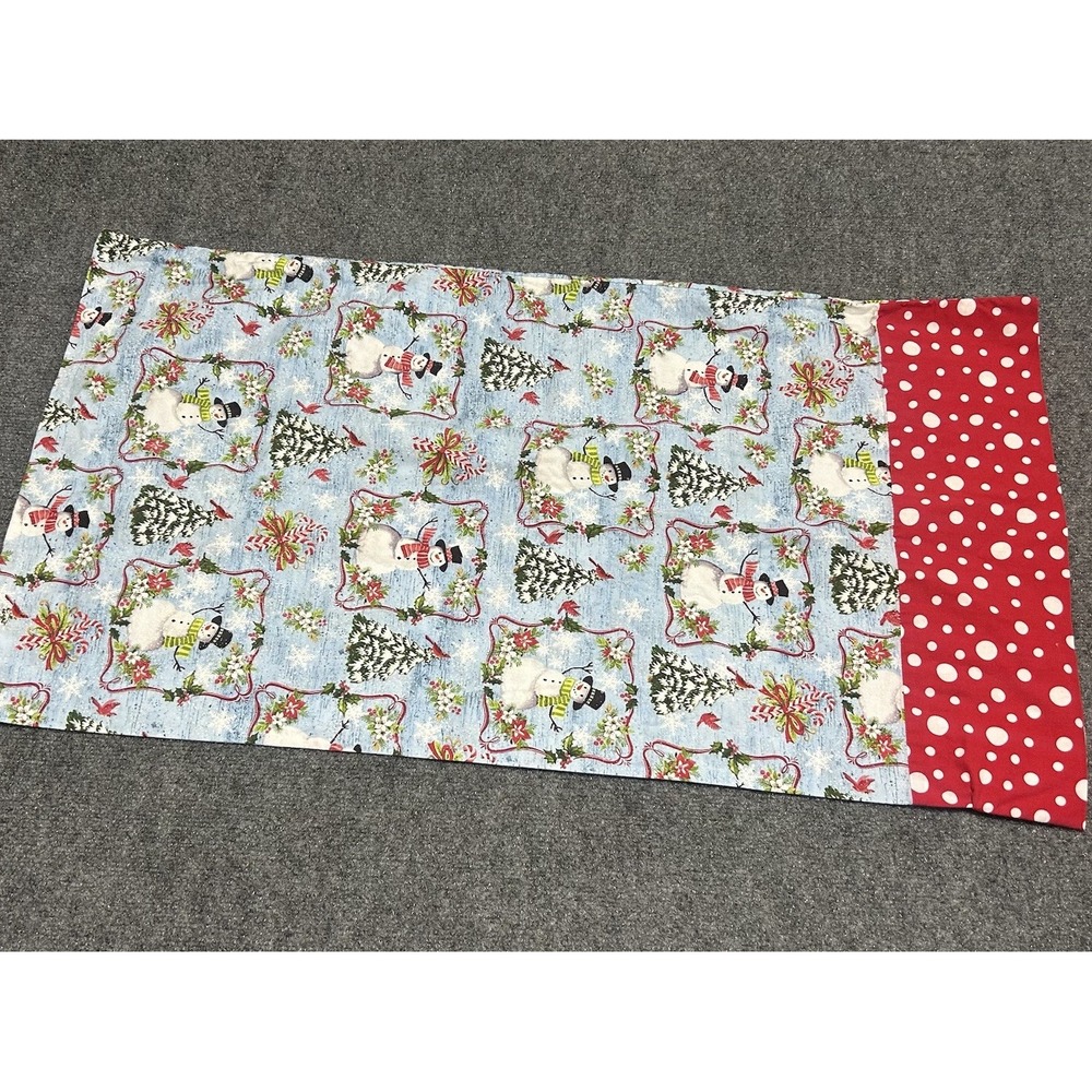 Snowman Pillowcase Standard Unbranded Holiday Decor Christmas‎
